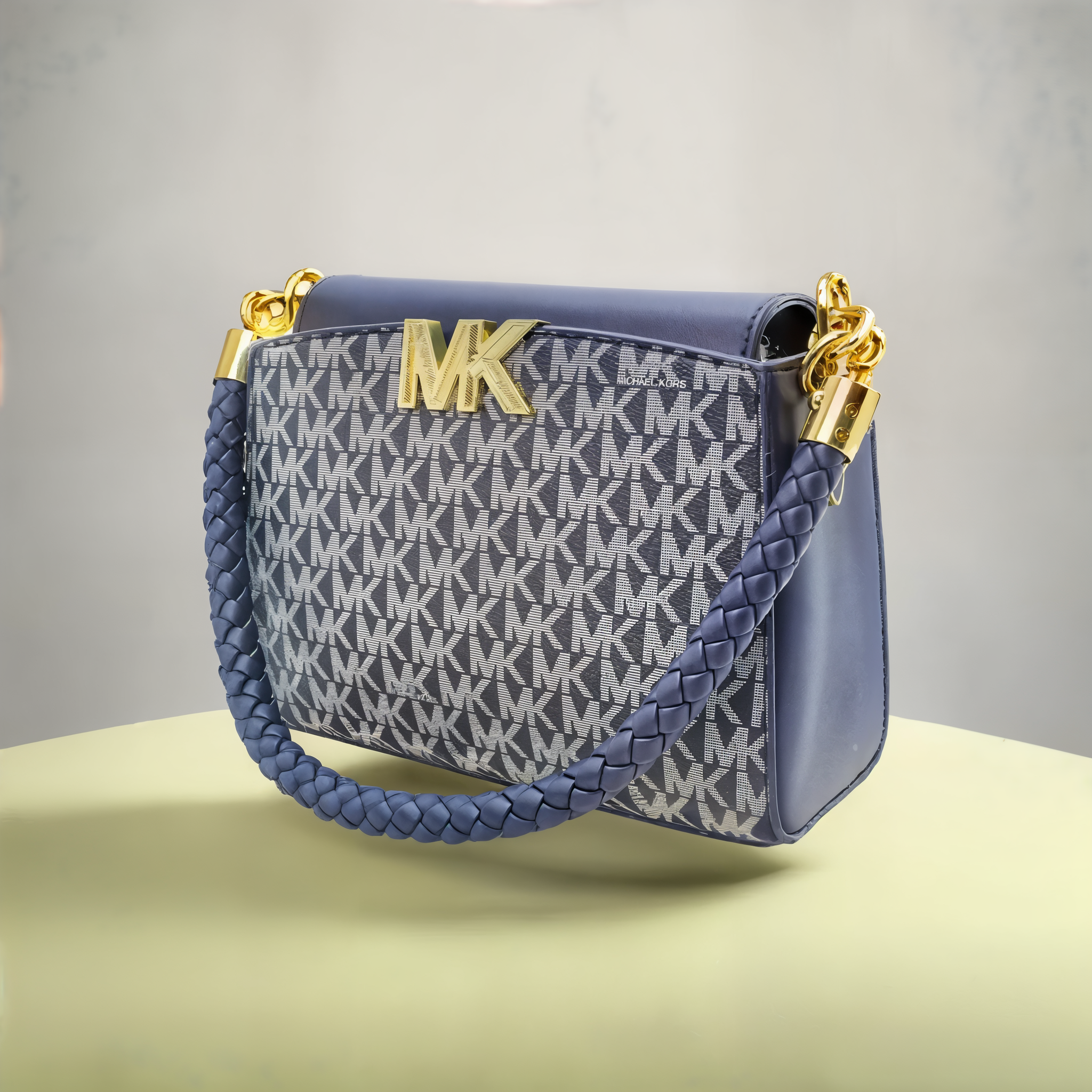 MKS Blue Hand Bag
