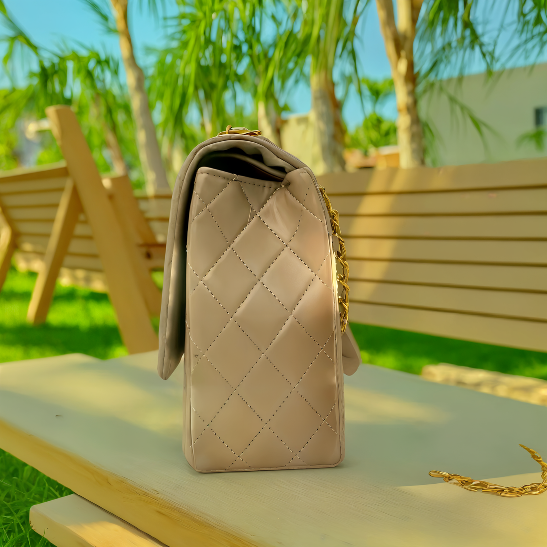 Channel Brown Cross Body